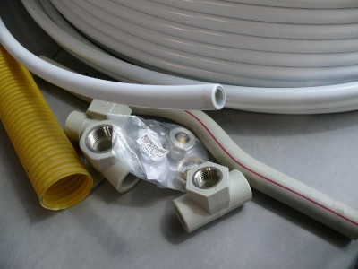 Rury aluplex z wkładką aluminiową i złączki, rury pe, pp, rury drenarskie